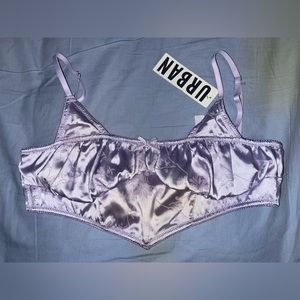 Urban outfitters mini corset crop top